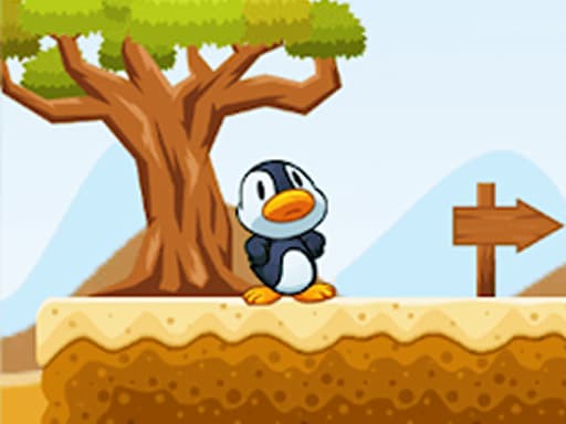 Penguin Run Adventure Game - play online