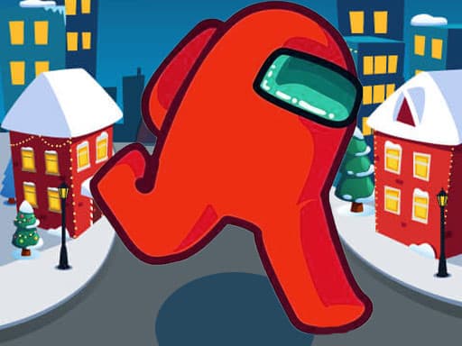 Among Us Christmas Run - play online