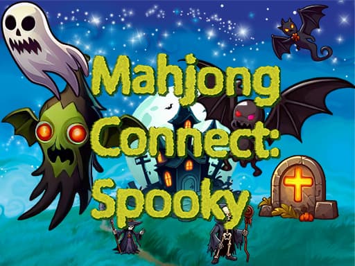 Mahjong Connect: Spooky - play online