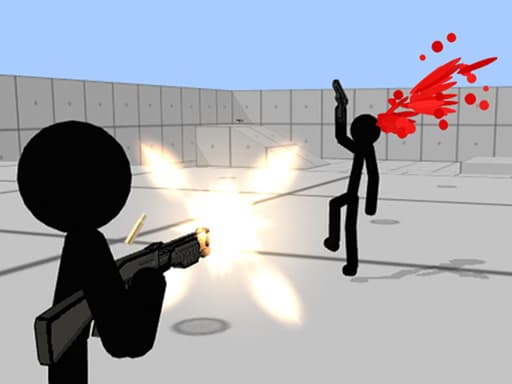 Stickman Gun Shooter 3D - play online