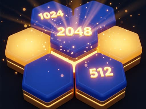 Hexa Merge 2048: Puzzle - play online