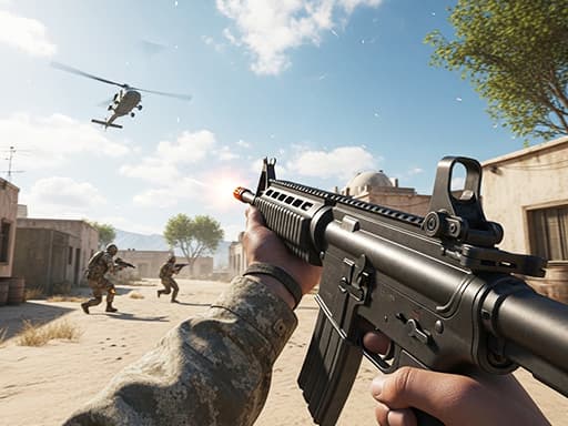 FPS Shooting Game: 3D Gun Game - play online