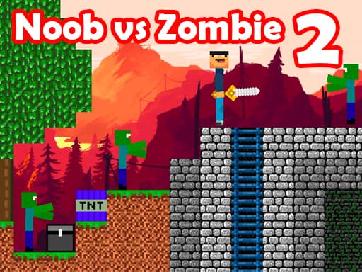 Noob vs Zombie 2 - adventure game