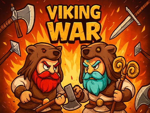 Viking War - hypercasual game