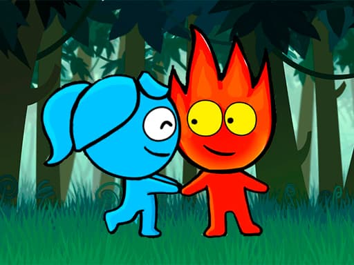 Red boy and Blue Girl Forest Adventure - play online