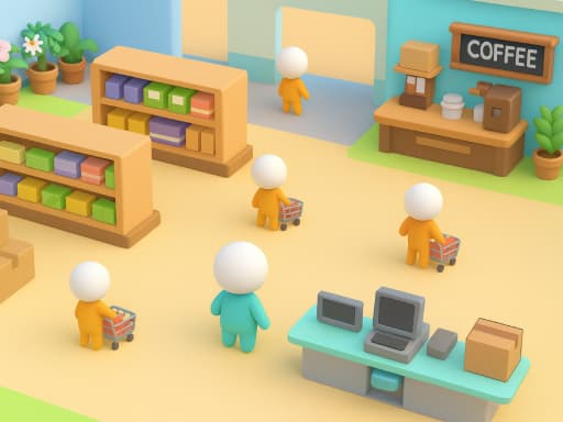 Big Supermarket Simulator - play online